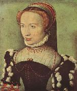 CORNEILLE DE LYON Portrait of Gabrielle de Roche-chouart (mk08) oil painting picture wholesale